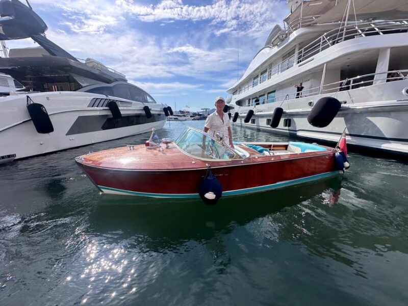 Saint-Tropez: Private Classic RIVA Boat Tour - Boat Details and Comfort