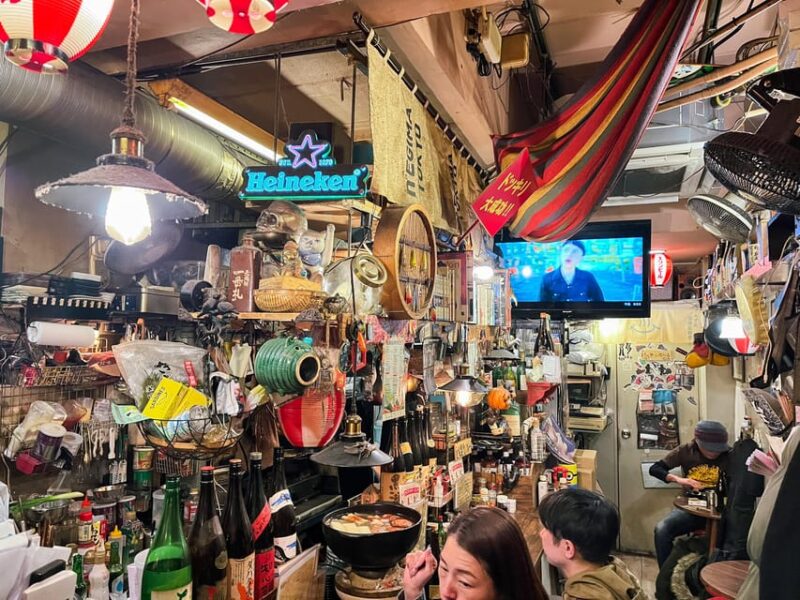 Sake Nightlife & Exclusive Local Bar Hopping in Hidden Tokyo - All-You-Can-Drink Sake Bar
