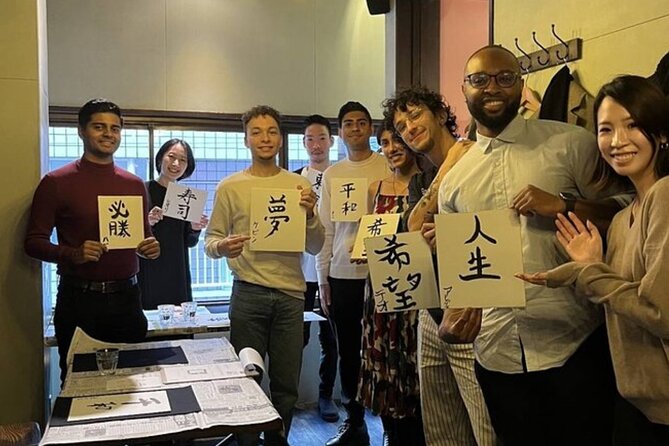 Sake Tasting and Japanese Calligraphy Experience - Important Considerations and Booking Information