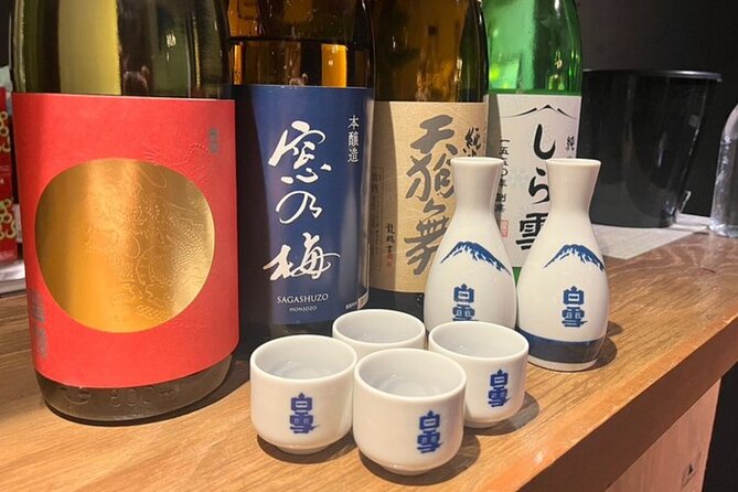 Sake Tasting Experience in Shibuya With 10 Varieties of Sake!! - Group Size and Age Requirement