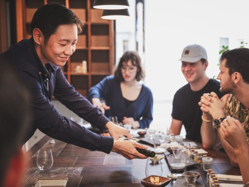 Sake Tasting Omakase Experience Hosted by Sommeliers - Included in the Experience