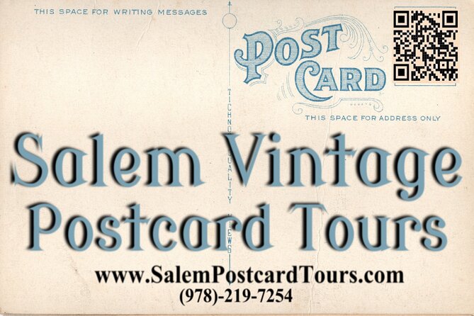 Salem Vintage Postcard Tours - Tour Features