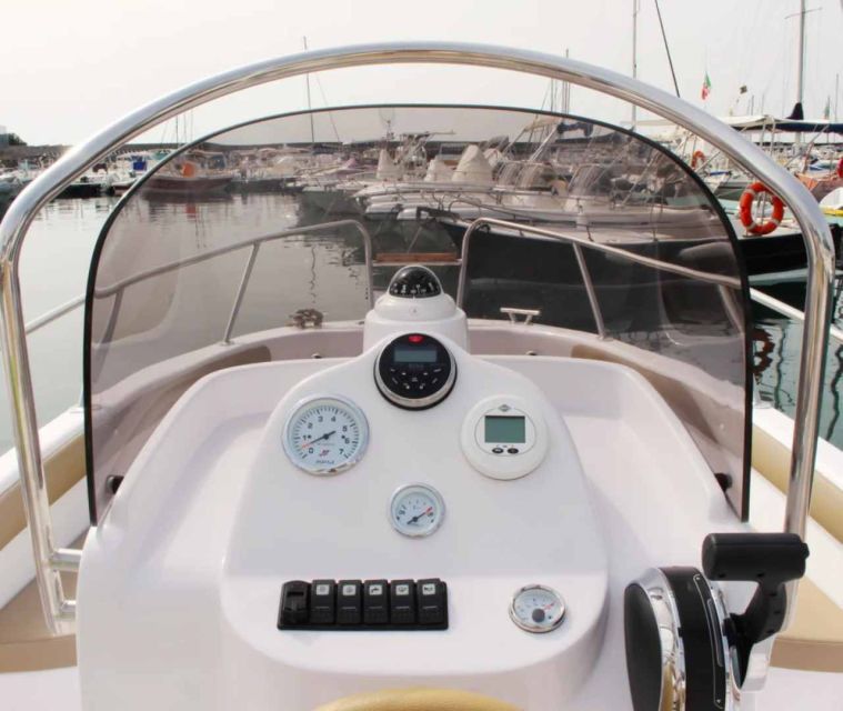 Salerno: Amalfi Coast Boat Rental (License Not Required) - Meeting Points and Departure