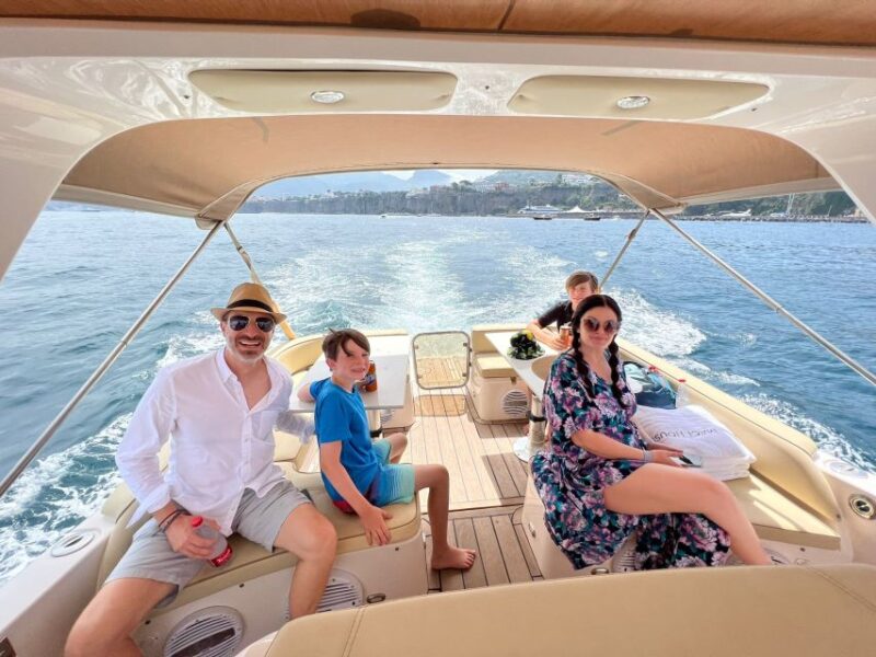 Salerno/Sorrento: Capri Boat Tour With City Visit and Snacks - Itinerary and Activities
