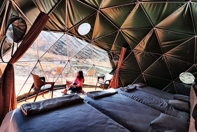 Salkantay Trek 4 Days to Machu Picchu by Glamping Sky Lodge Dome - Inca Cultural Insights