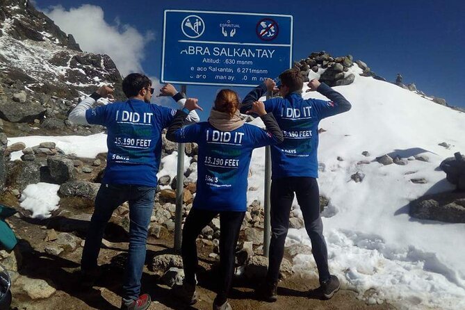 Salkantay Trek to Machu Picchu in 4 Days - Inclusions and Exclusions