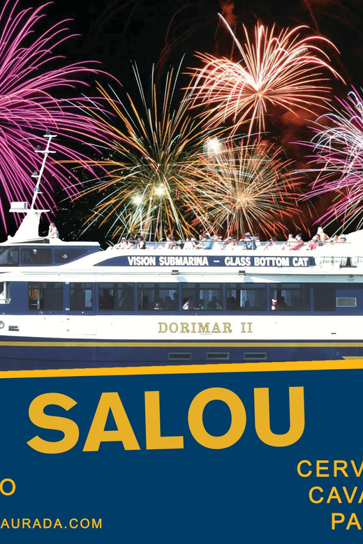 Salou: Fireworks Cruise on Dorimar II With Drinks - Key Points