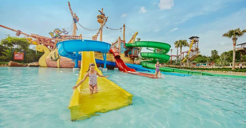 Salou: PortAventura Caribe Aquatic Park 1-Day Ticket - Park Experience