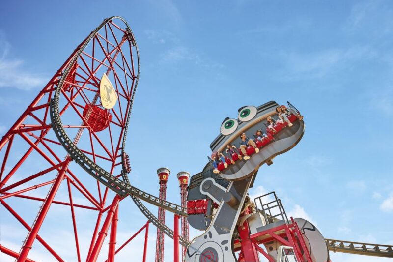 Salou: PortAventura, Caribe Park, and Ferrari Land Passes - Park Highlights and Themed Zones