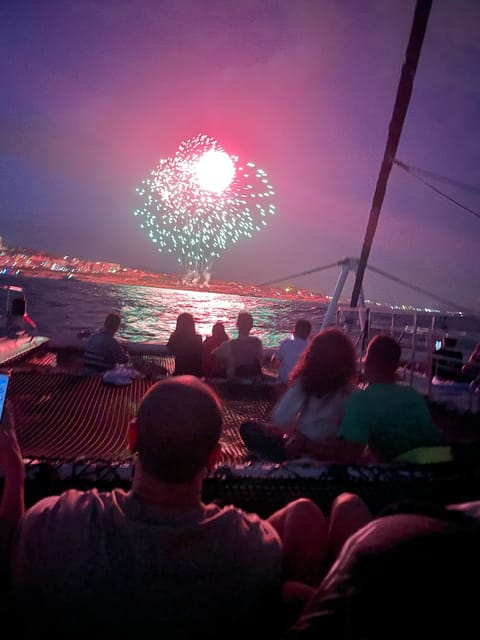 Salous Fireworks 15th August Sail Catamaran - Safety Precautions
