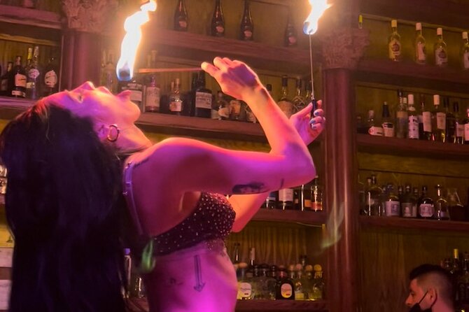 Salsa Lesson, Burlesque and Mojitos - Meeting and End Points