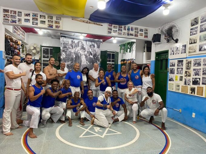 Salvador: Capoeira Class at Mestre Bimba's First Ever School. - Attacks, Defenses, and Flow Movements