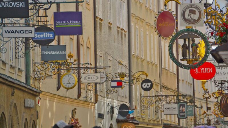 Salzburg: Mozart Tour & City Tour With Tasting - Crossing the Salzach River