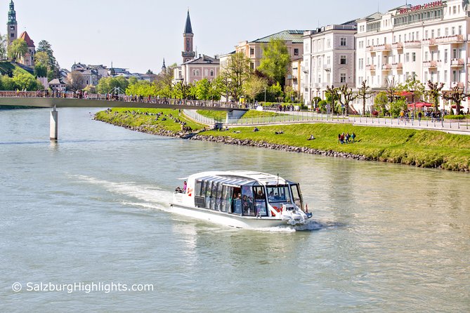 Salzburg Panorama Cruise on Salzach River - Ticket and Booking Information
