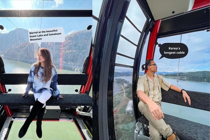 Samaksan Cable Car and Nami Island Day Escape With Railbike - Customer Feedback and Ratings