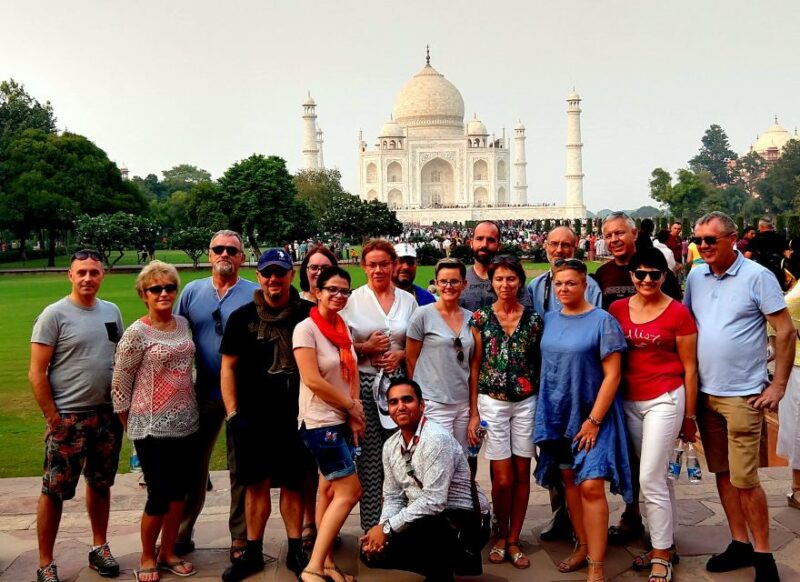 Same Day Agra Tour With Lunch & Walk in Heritage Village - Itinerary and Activities