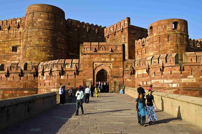Same Day by Gatimaan Express -Taj & FORT - Agra Fort Exploration