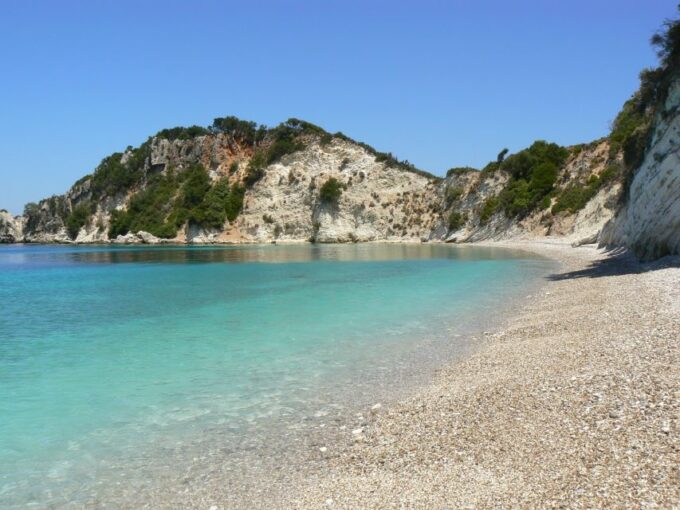Sami: Ithaca Island Boat Cruise With Swim Stops and Snacks - Swim at Gidaki Beach
