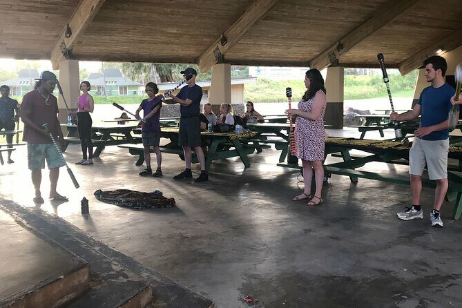 Samoan FireKnife Experience On Kaua'i - Learning and Trying Fireknife Moves