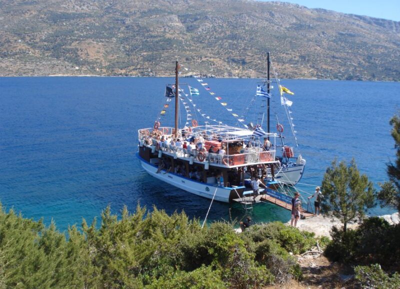 Samos: Boat Tour With BBQ Lunch to Samiopoula - Itinerary Highlights
