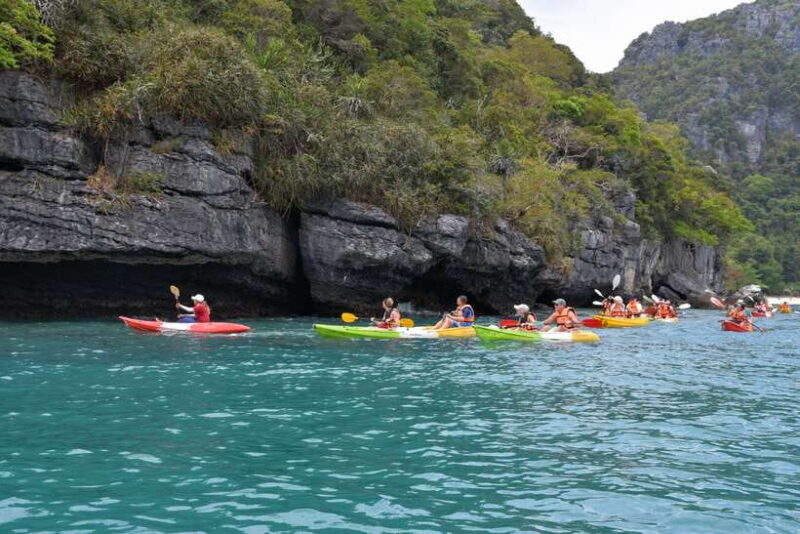 Samui: Angthong Marine Park Boat Tour W/ Transfer and Meals - Key Points