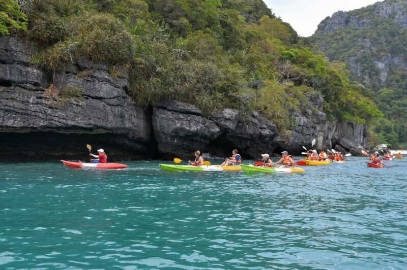 Samui: Angthong Marine Park Boat Tour w/ Transfer and Meals - Key Points