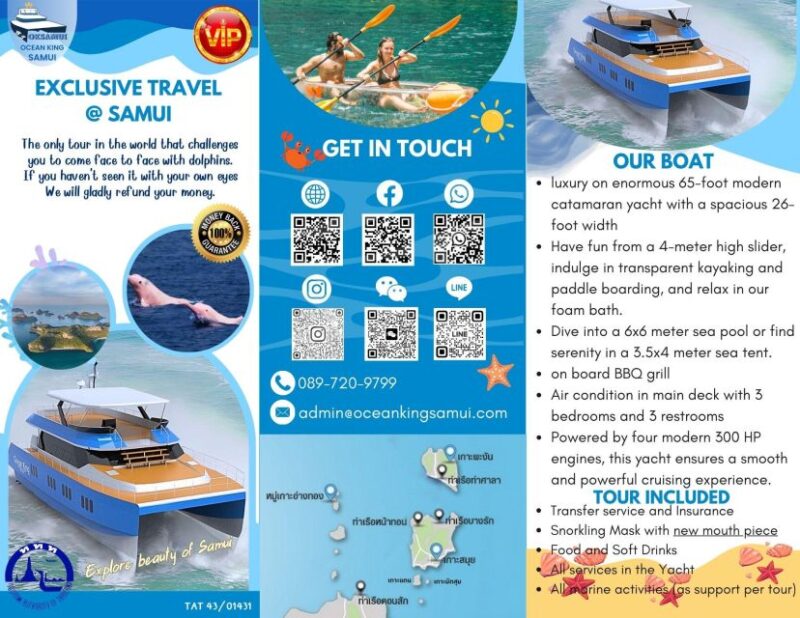 Samui Dolphins Tour by Catamaran Yacht - Itinerary and Experience
