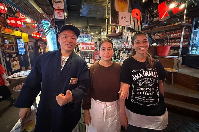 Samurai Guide Shos:Kichijoji Night TrainingDrink & Dish Pairing - An Overview of the Experience