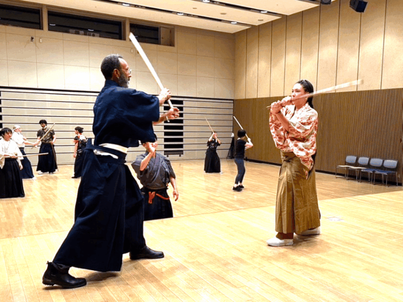 Samurai Sword Fight Experience by the Top Performers - Witnessing the Sword Dance
