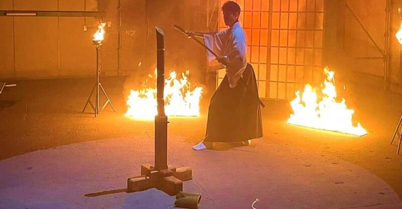 Samurai Sword Fight Experience by the Top Performers - Engaging With the Instructors