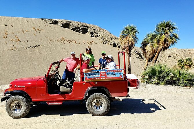 San Andreas Fault Jeep Tour From Palm Springs - Health and Safety