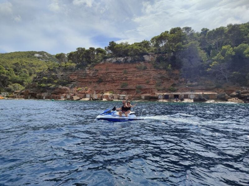 San Antonio: Cala Salada Jet Ski Tour (Price Per Jet Ski) - Restricted Road Access Conservation