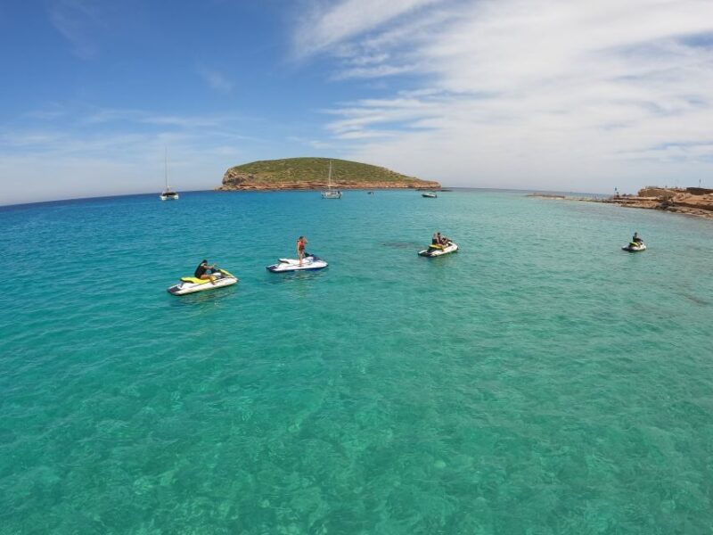 San Antonio: Jet Ski Trip to Cala Comte - Stunning Destinations