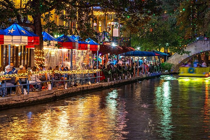 San Antonio Night Riverwalk Tour With Tower of Americas - Admission to the Tower of the Americas