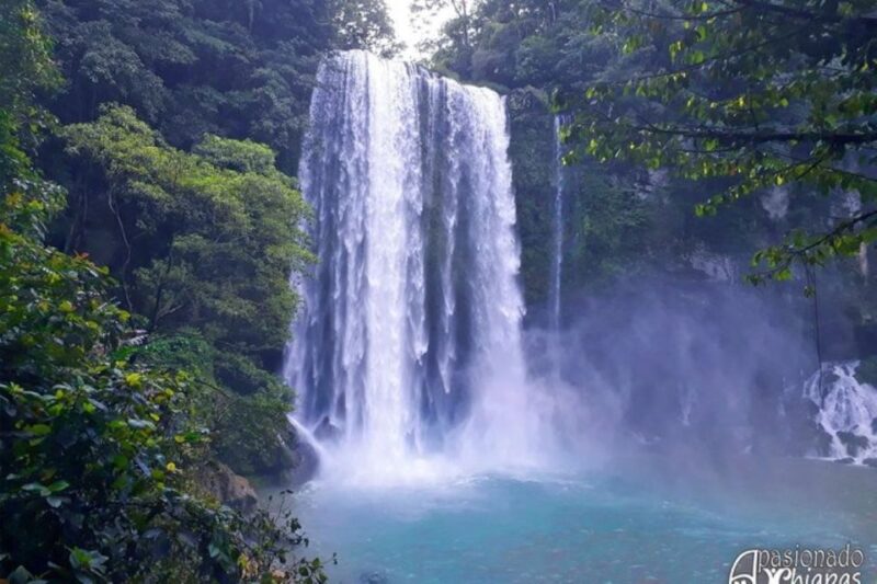 San Cristobal: Agua Azul, Misol Ha & Palenque Experience - Agua Azul Waterfalls