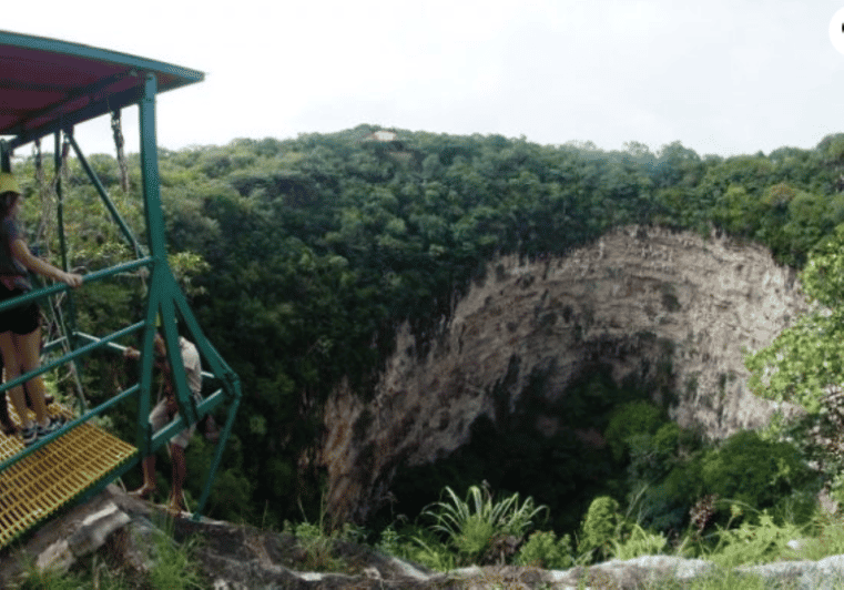 San Cristobal: Sima De Las Cotorras & El Aguacero Waterfalls - Itinerary Highlights