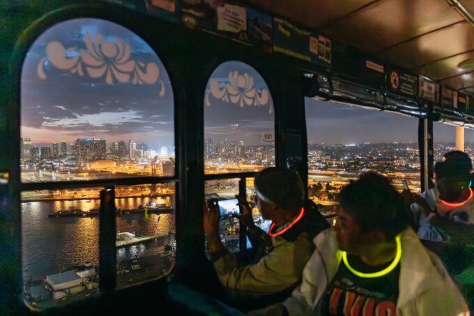 San Diego: City Lights Night Trolley Tour - Concluding at Seaport Village