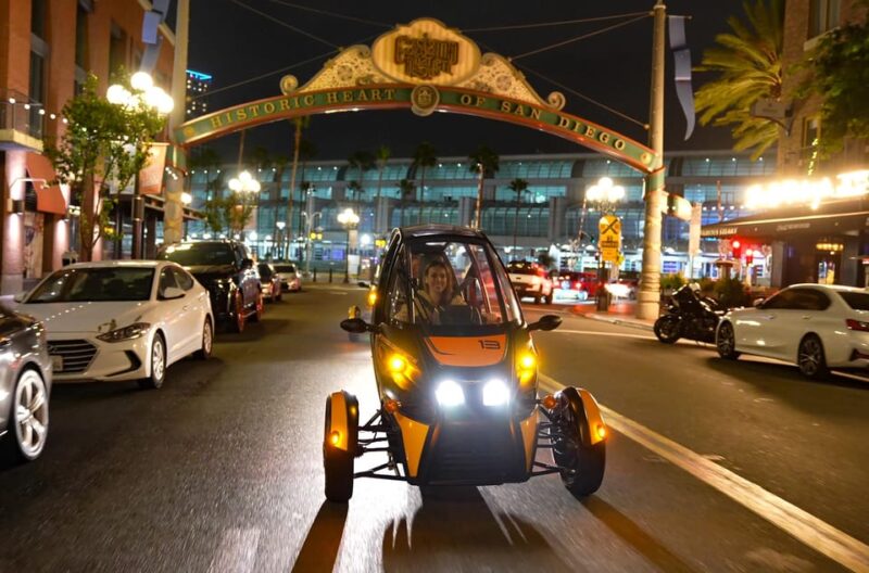 San Diego: Coronado Island Electric GoCar Night Tour - Pricing and Booking