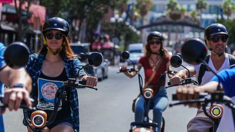 San Diego: Downtown and Gaslamp Loop Scooter Tour - Scooter Rental Inclusions