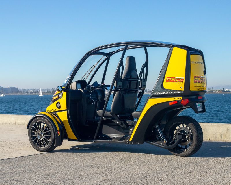 San Diego: Downtown Electric GoCar Rental - Rental Inclusions