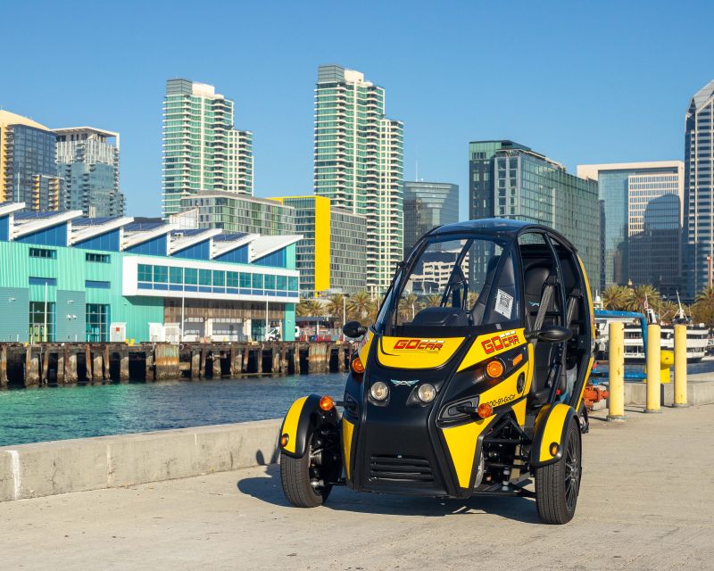 San Diego: Downtown Electric GoCar Rental - Important Information