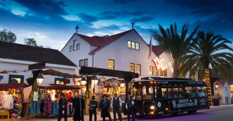 San Diego: Ghosts & Gravestones Trolley Tour - Itinerary Details