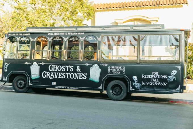 San Diego: Ghosts & Gravestones Trolley Tour - Notorious Characters of San Diego