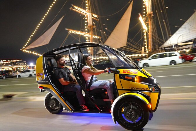 San Diego Holiday Lights Talking GoCar Tour - Meeting and End Points
