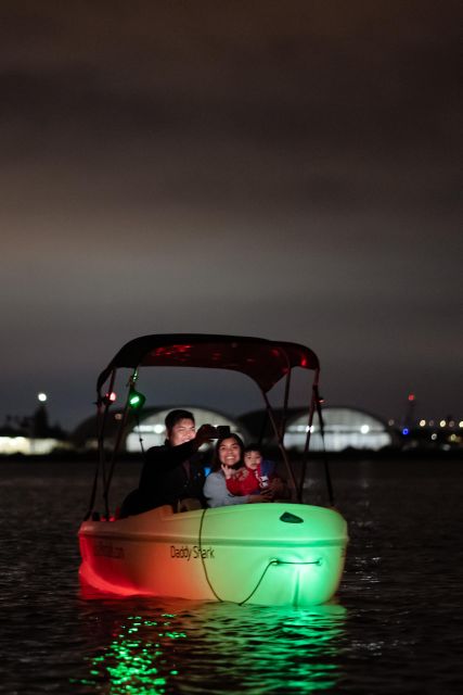 San Diego: Night Date Glow Pedal Boat With Downtown Views - Getting to the Dock