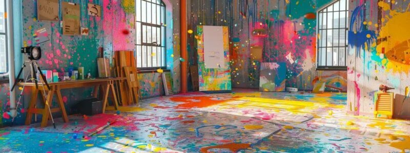 San Diego: Splatter Paint Experience - Introduction