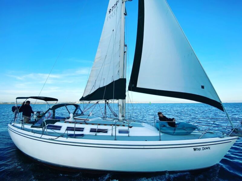 San Diego: Sunset and Day Sailing Excursion With Drinks - Departure Location and Activities