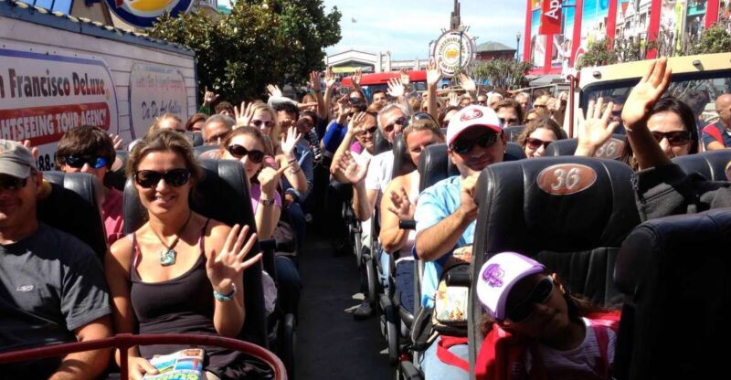 San Francisco: 2 Day Hop-On Hop-Off 20-Stop Deluxe Bus Tour - Key Stops