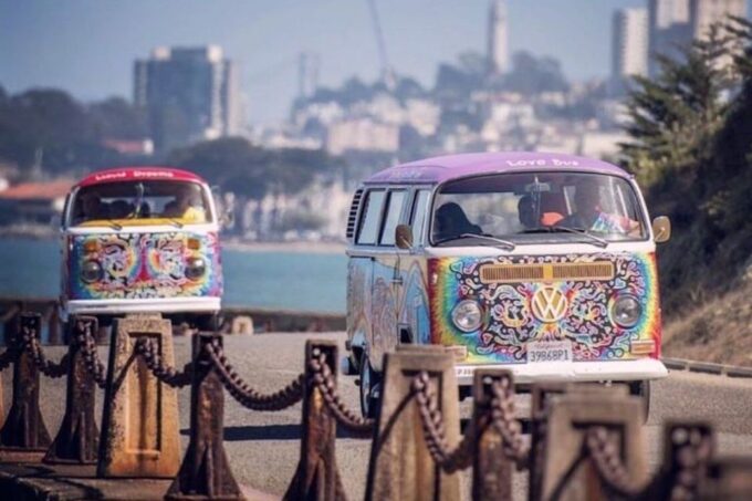San Francisco: City Sightseeing Tour on Hippie Bus - Tour Itinerary