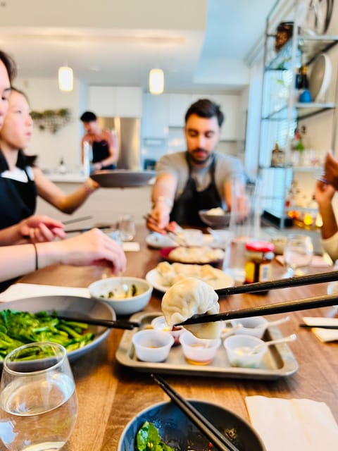 San Francisco: Dumpling Cooking Class & 3-Course Dinner - Cooking Experience